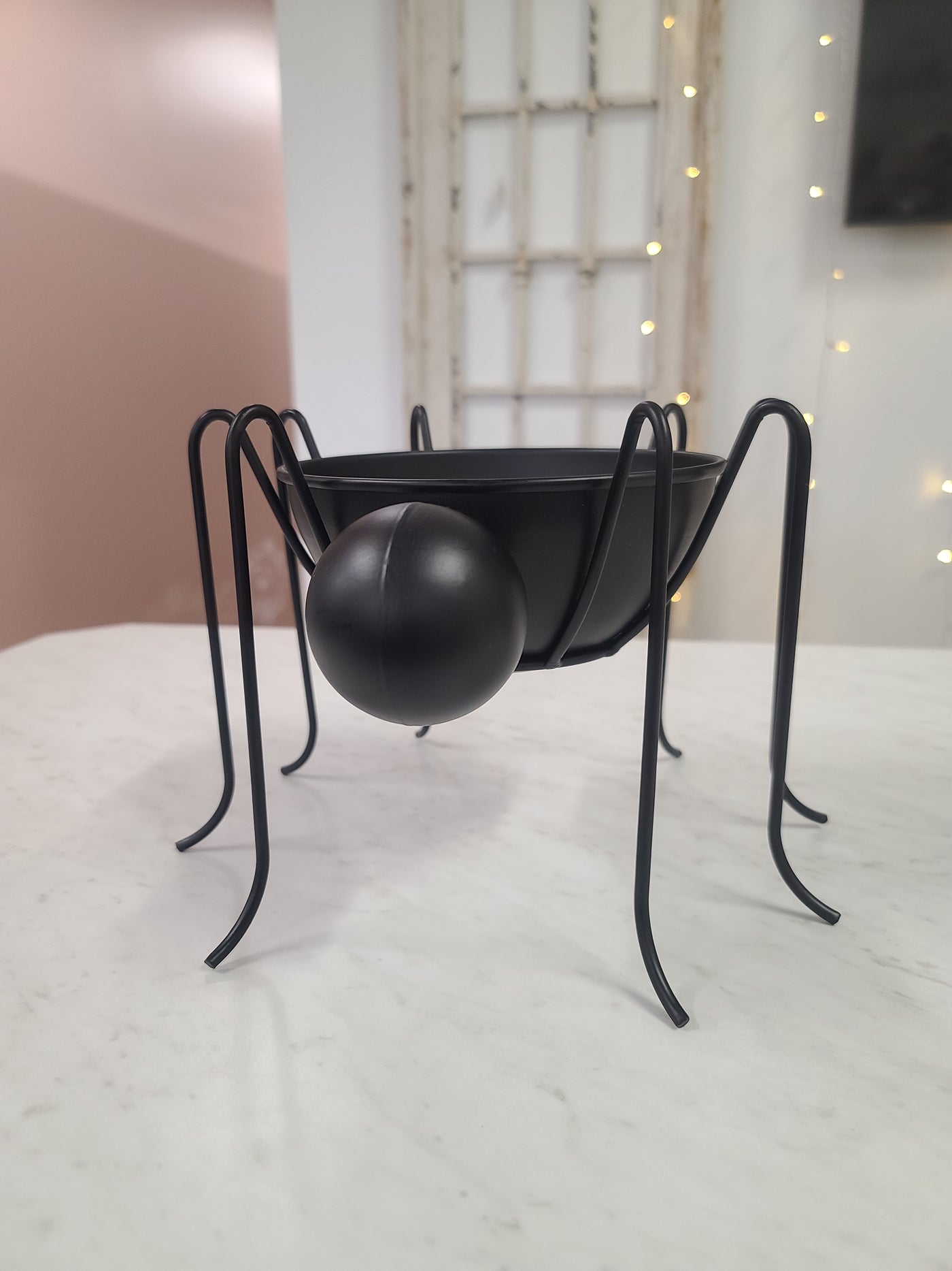 Spider Candy Dish Candle