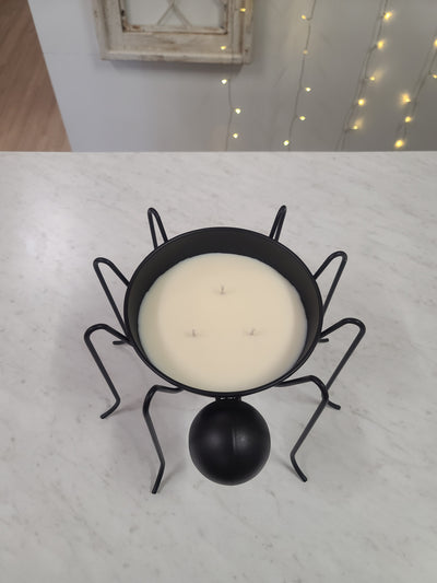 Spider Candy Dish Candle