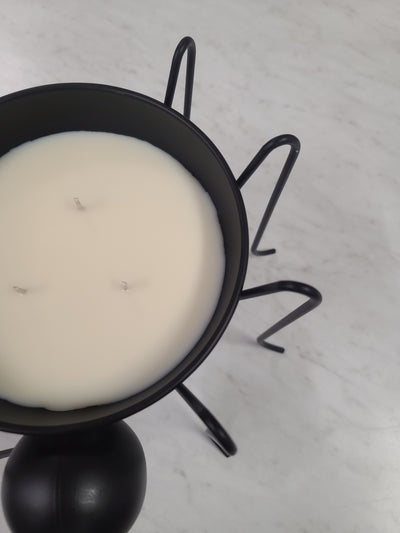 Spider Candy Dish Candle