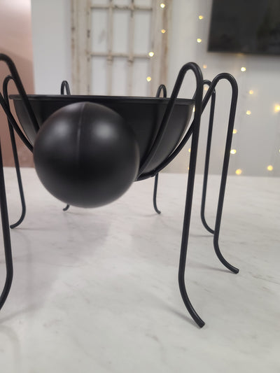 Spider Candy Dish Candle