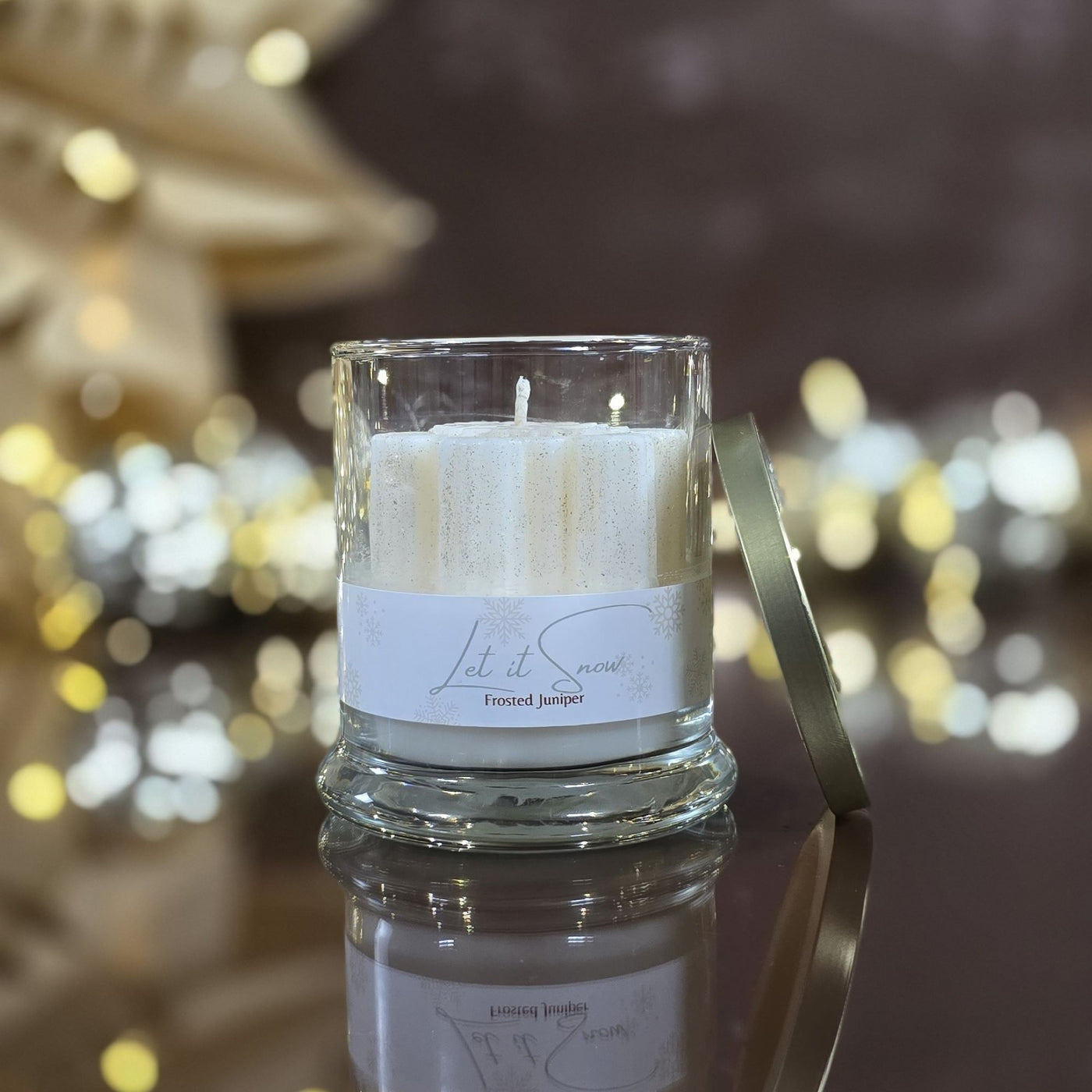 Snowflake Candle