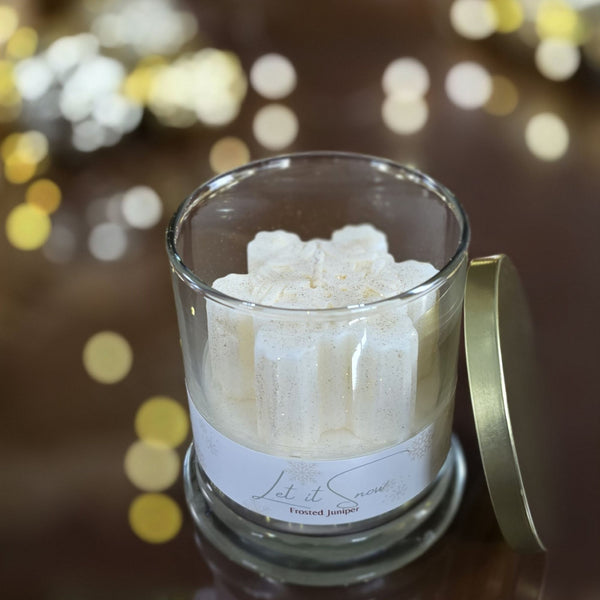Snowflake Candle