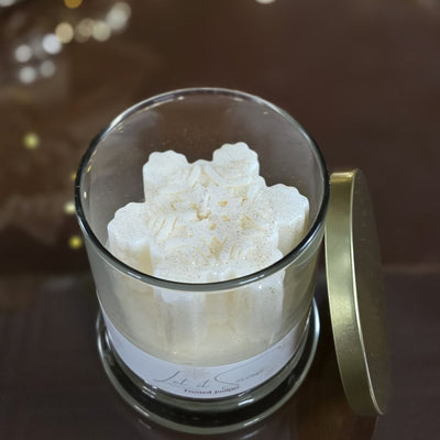 Snowflake Candle