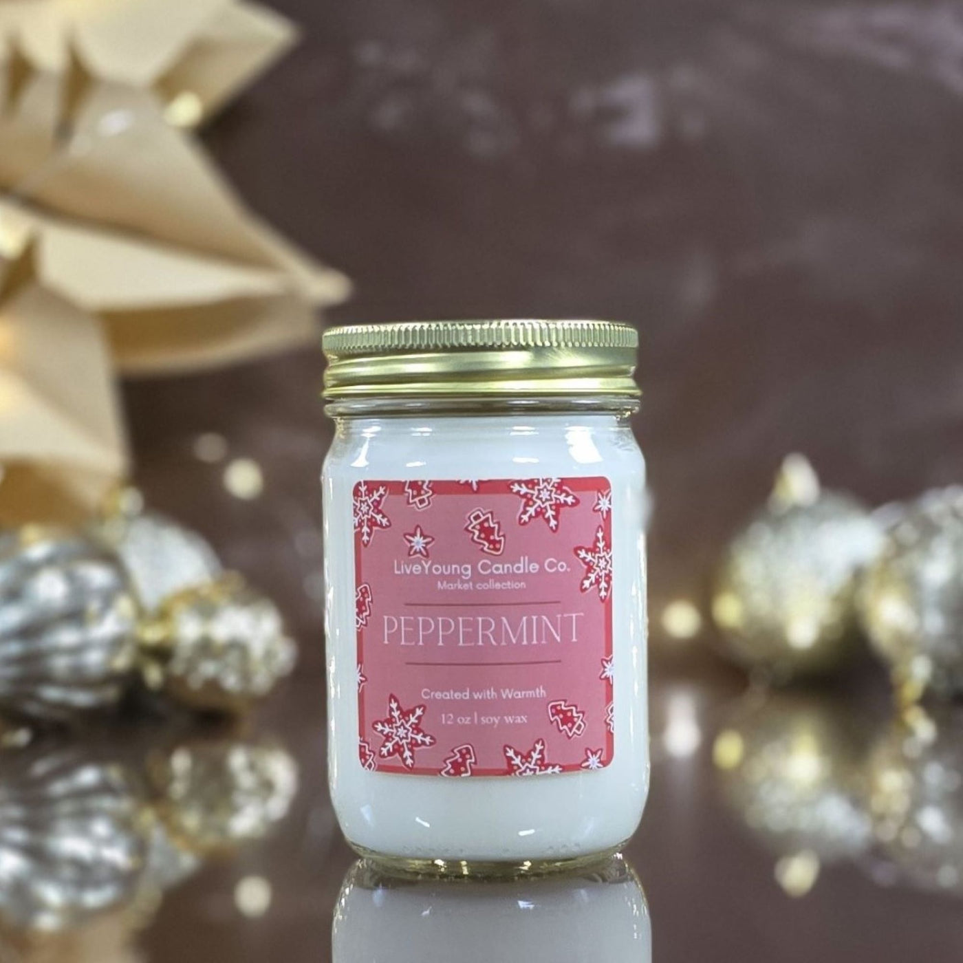 Peppermint - Holiday Market Candle