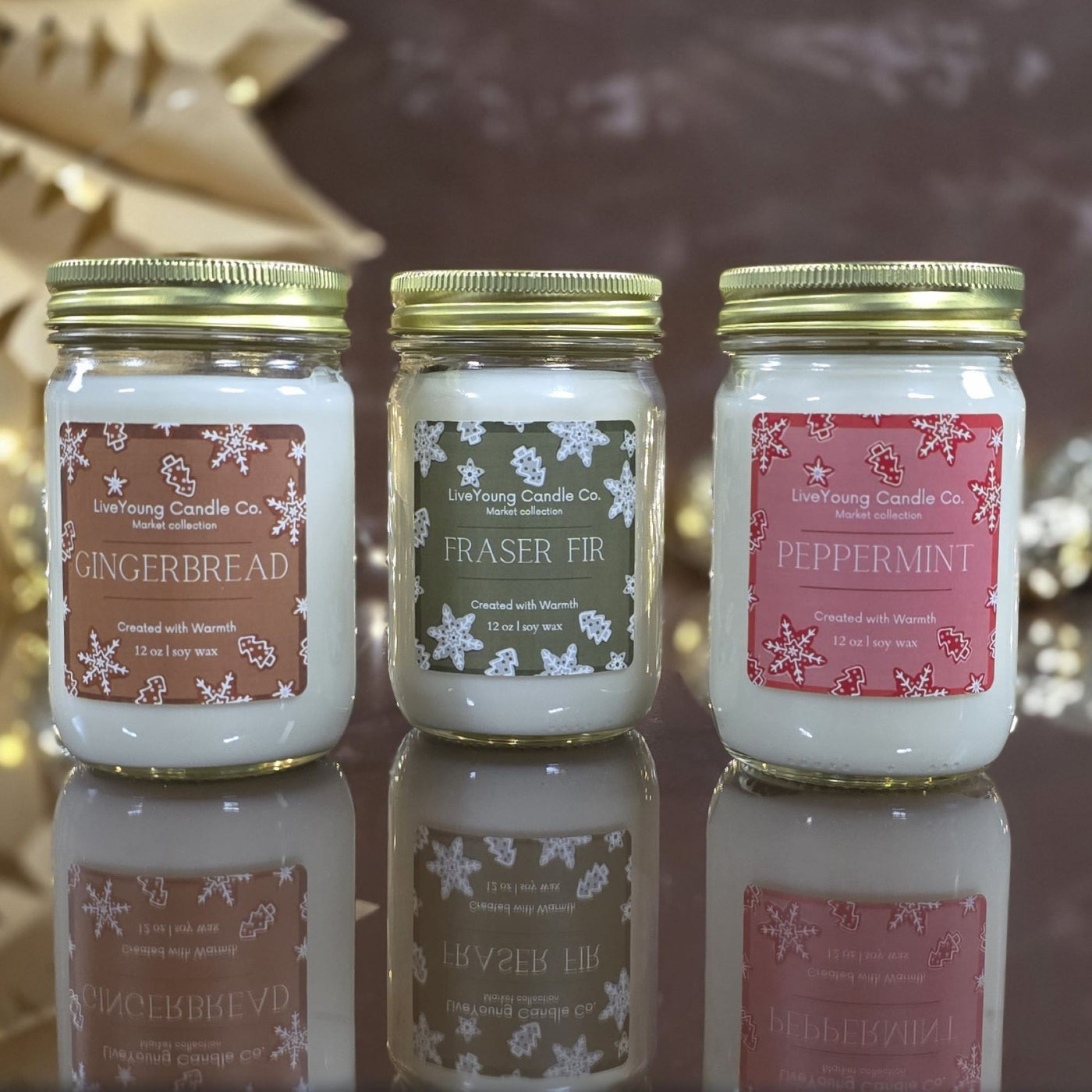 Peppermint - Holiday Market Candle