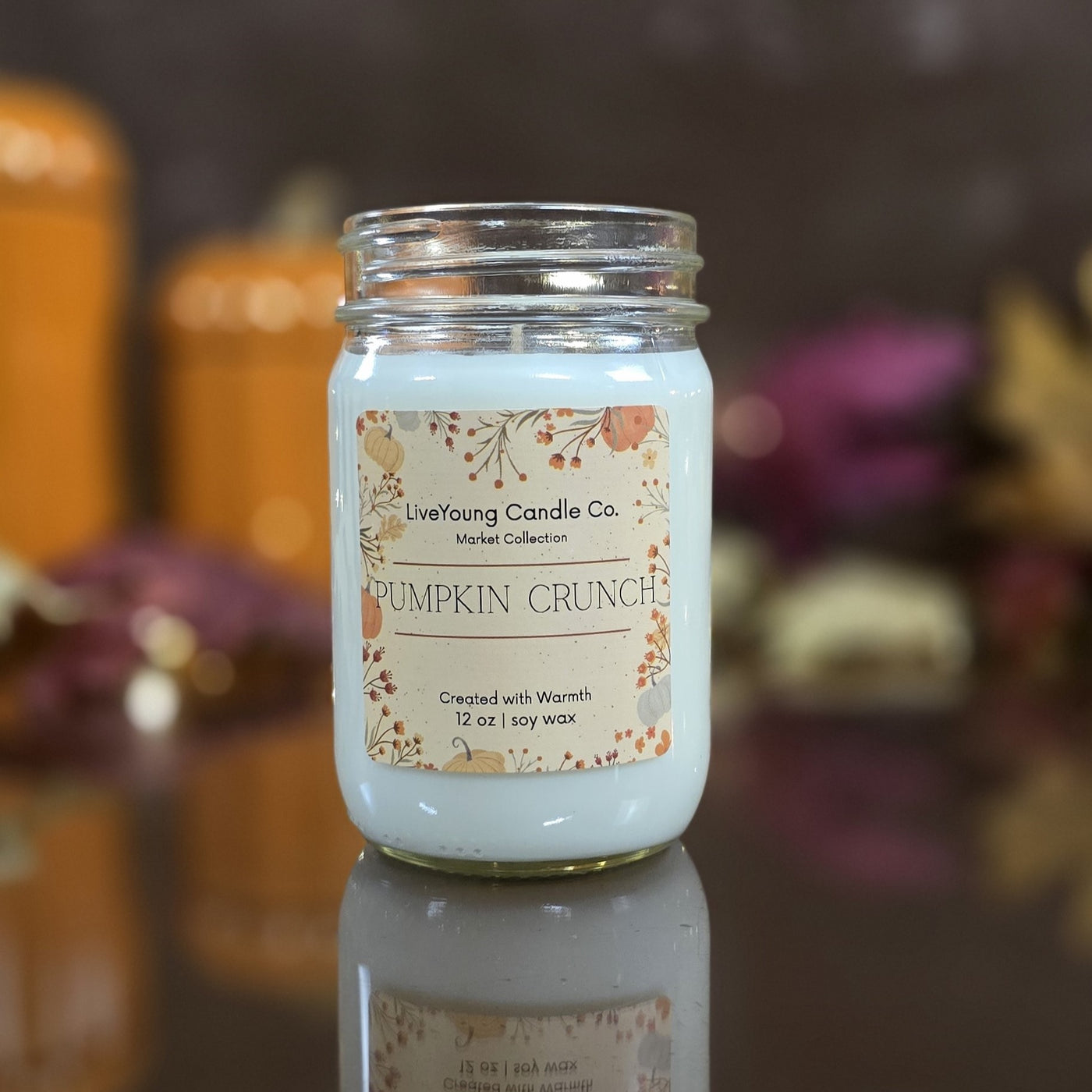 Pumpkin Harvest Market Candle