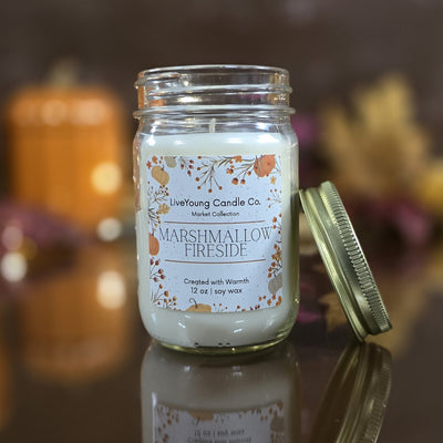Ghost Harvest Market Candle