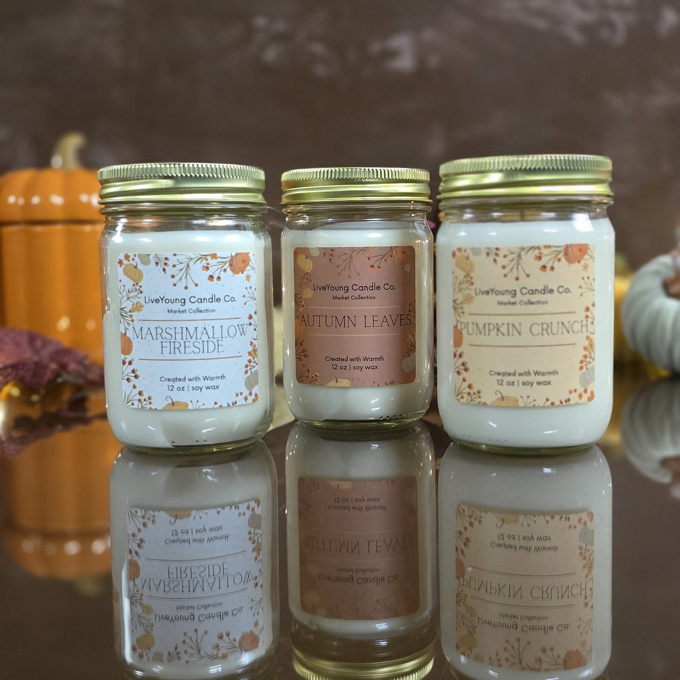 Ghost Harvest Market Candle