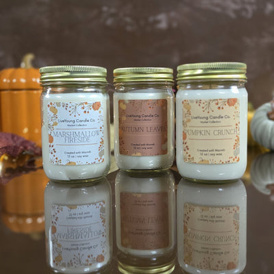 Leaves Harvest Market Candle
