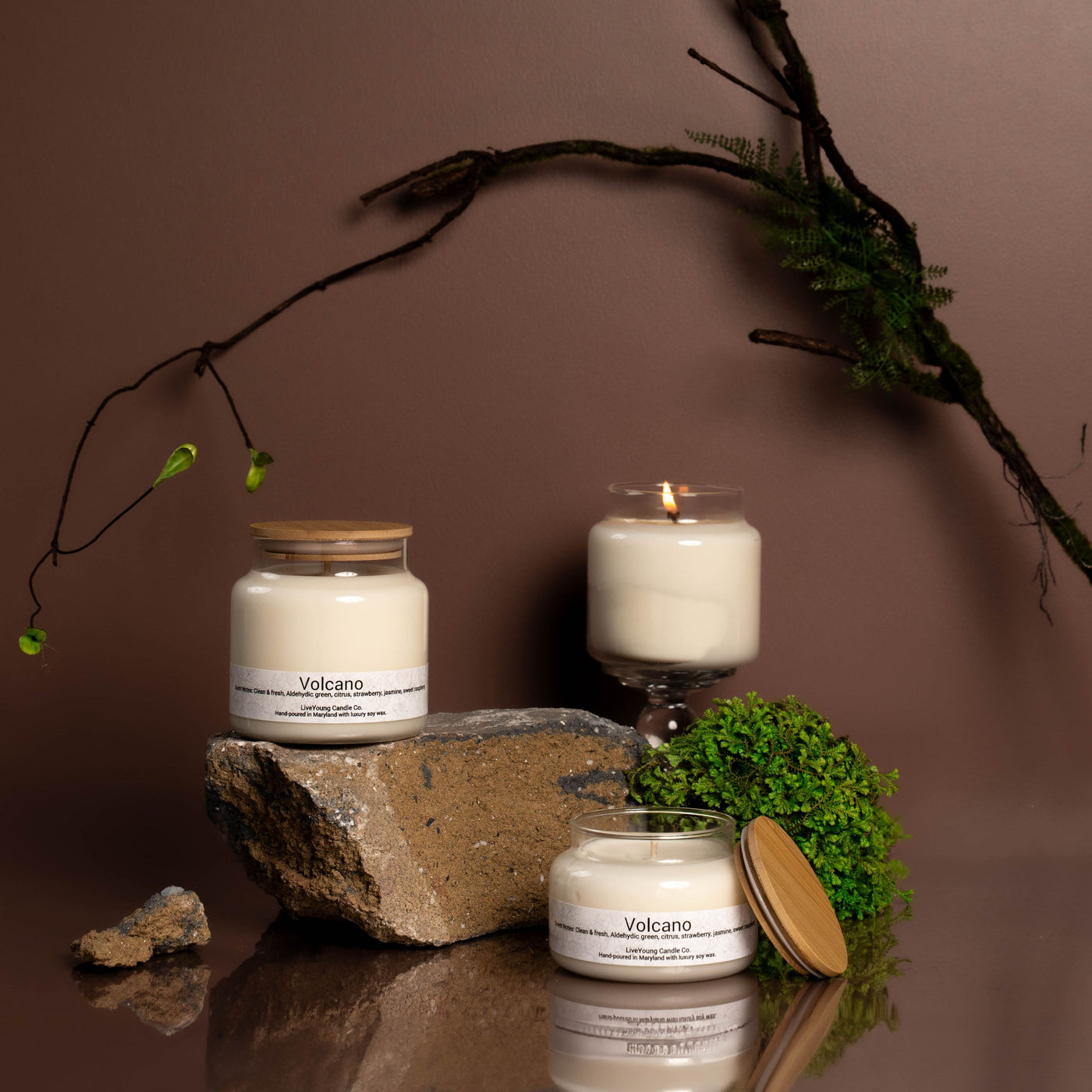 (Classic Scents) - Apothecary Candle