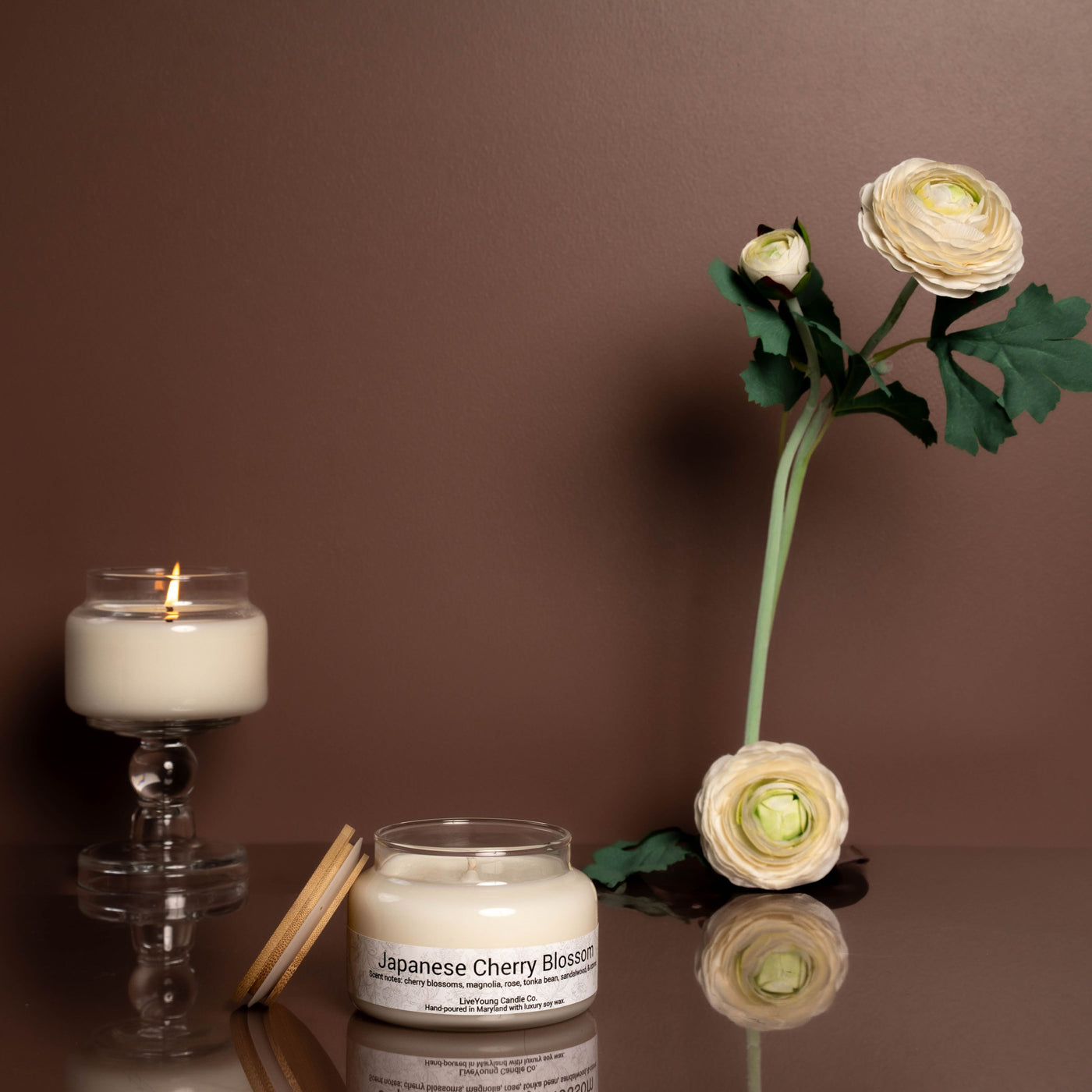 (Spring Scents) - Apothecary Candle