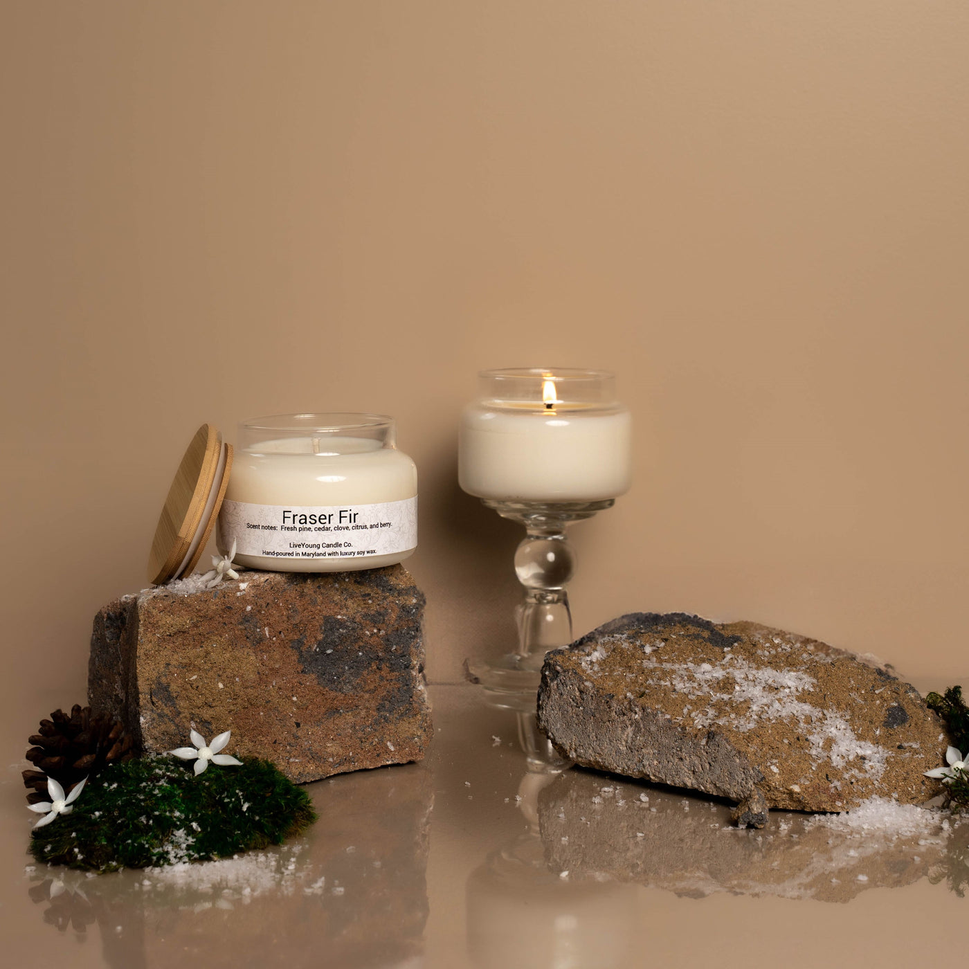 (Winter Scents) - Apothecary Candle