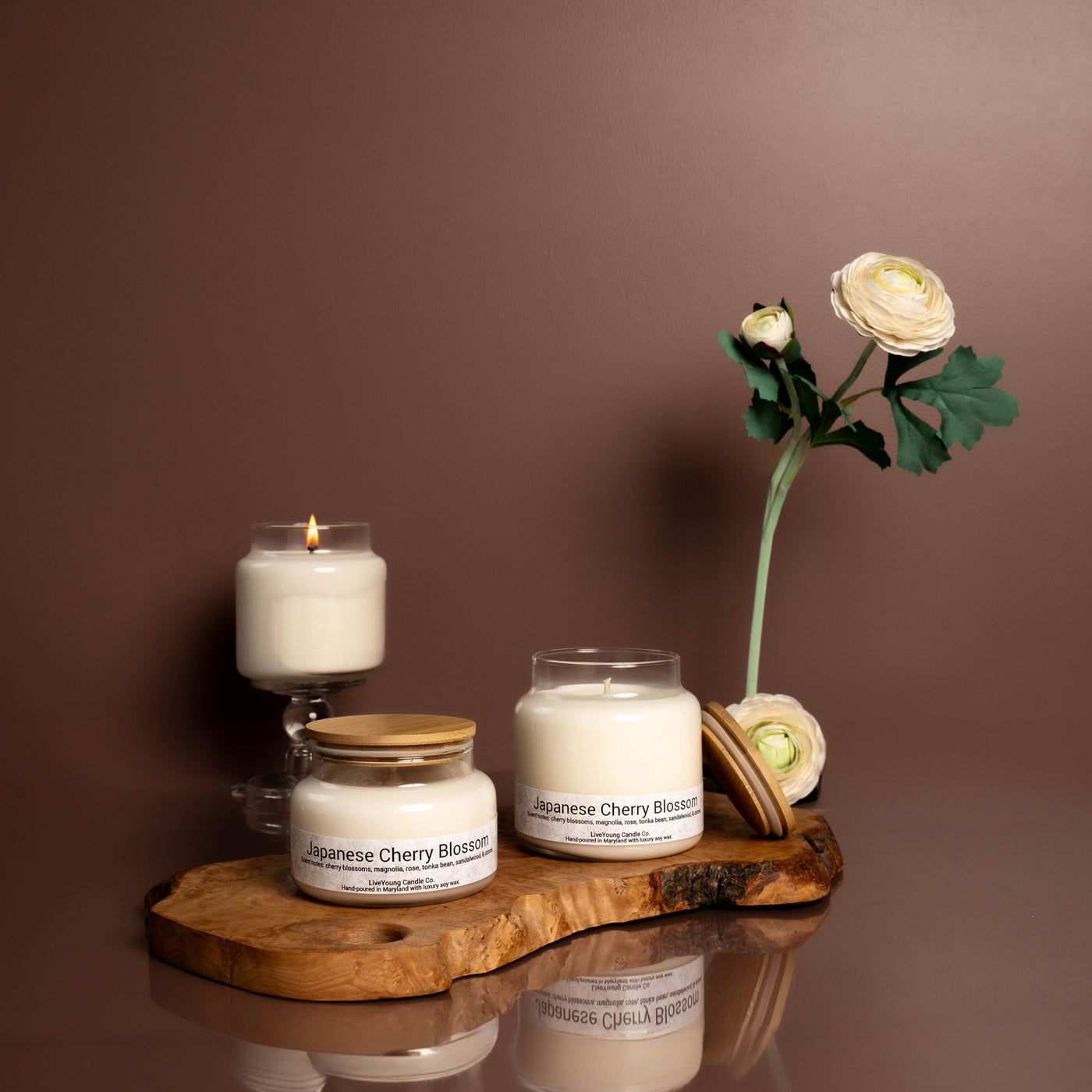 (Spring Scents) - Apothecary Candle
