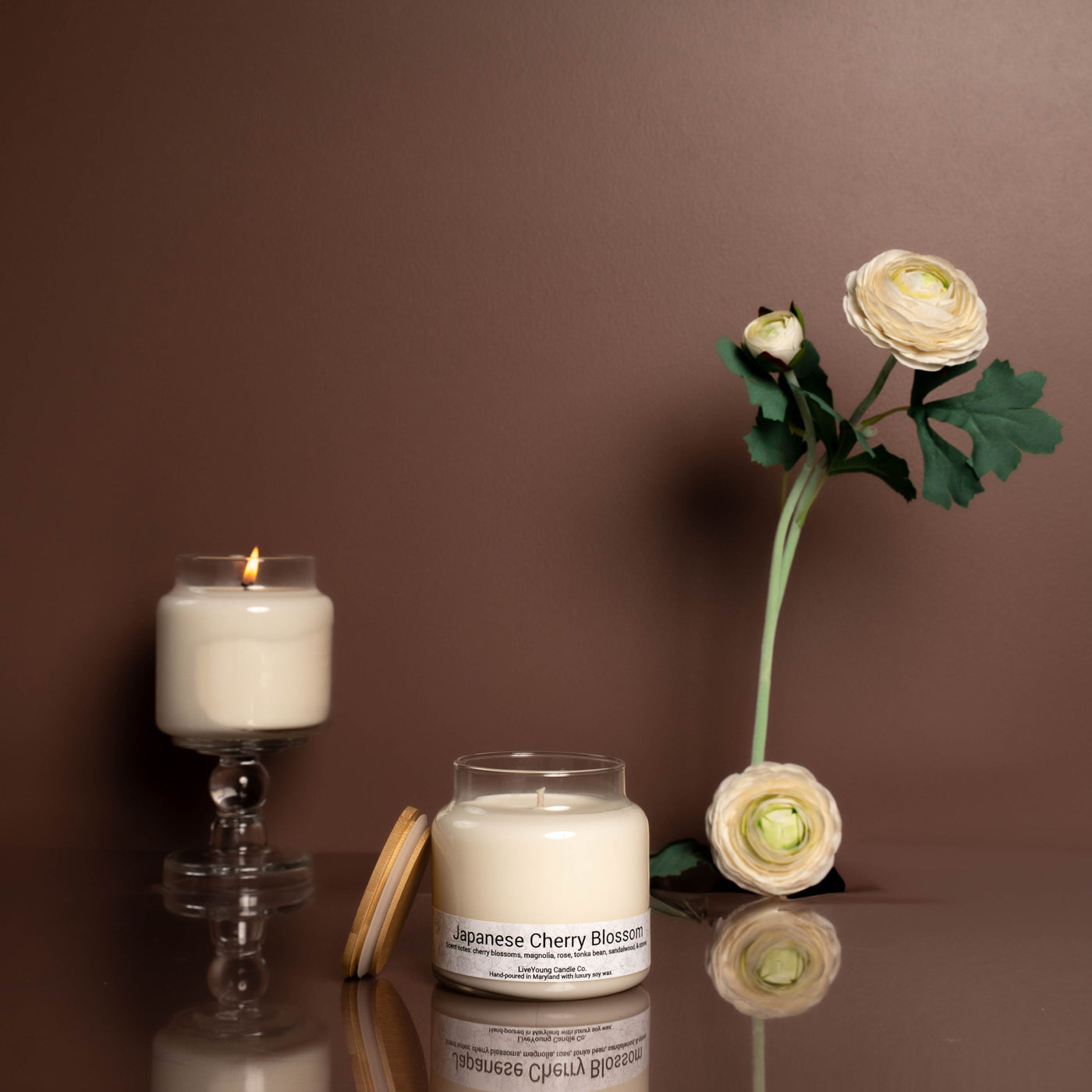 (Spring Scents) - Apothecary Candle