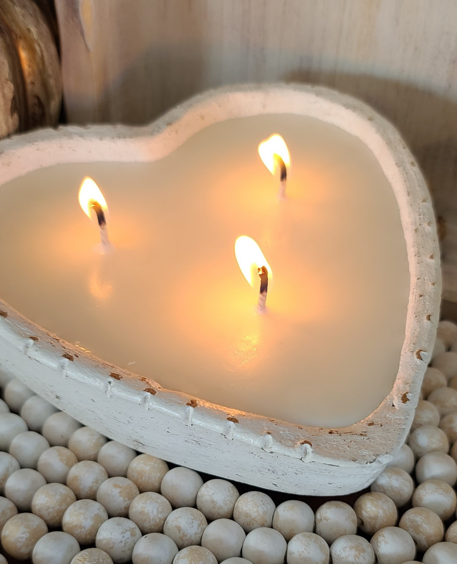 Clay Heart Candle *Classic Scent*