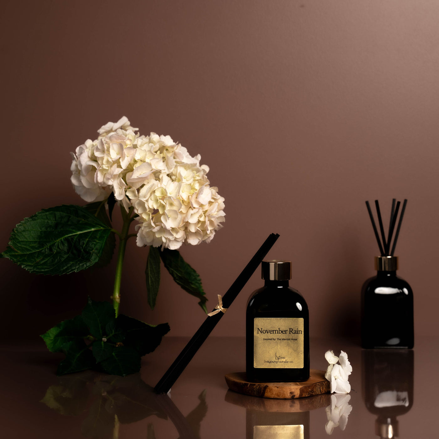 November Rain - Inspired Luxury Hotel Reed Diffuser - Marriott Hotel