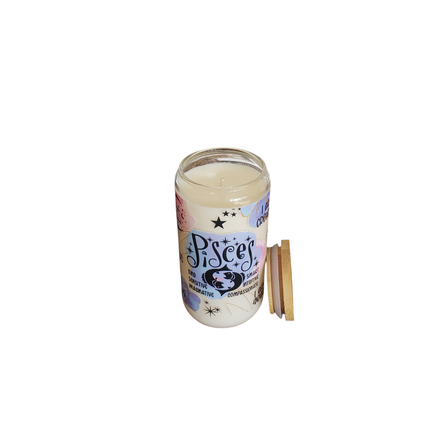 Pisces Zodiac Candle