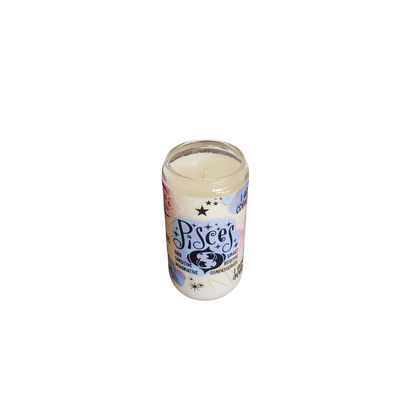 Pisces Zodiac Candle