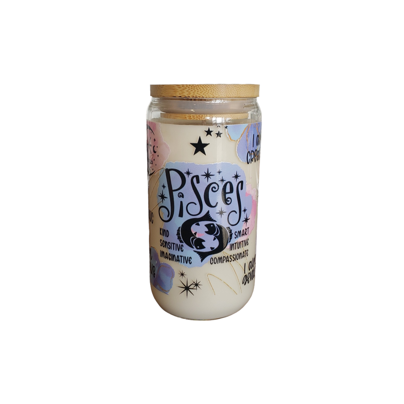 Pisces Zodiac Candle