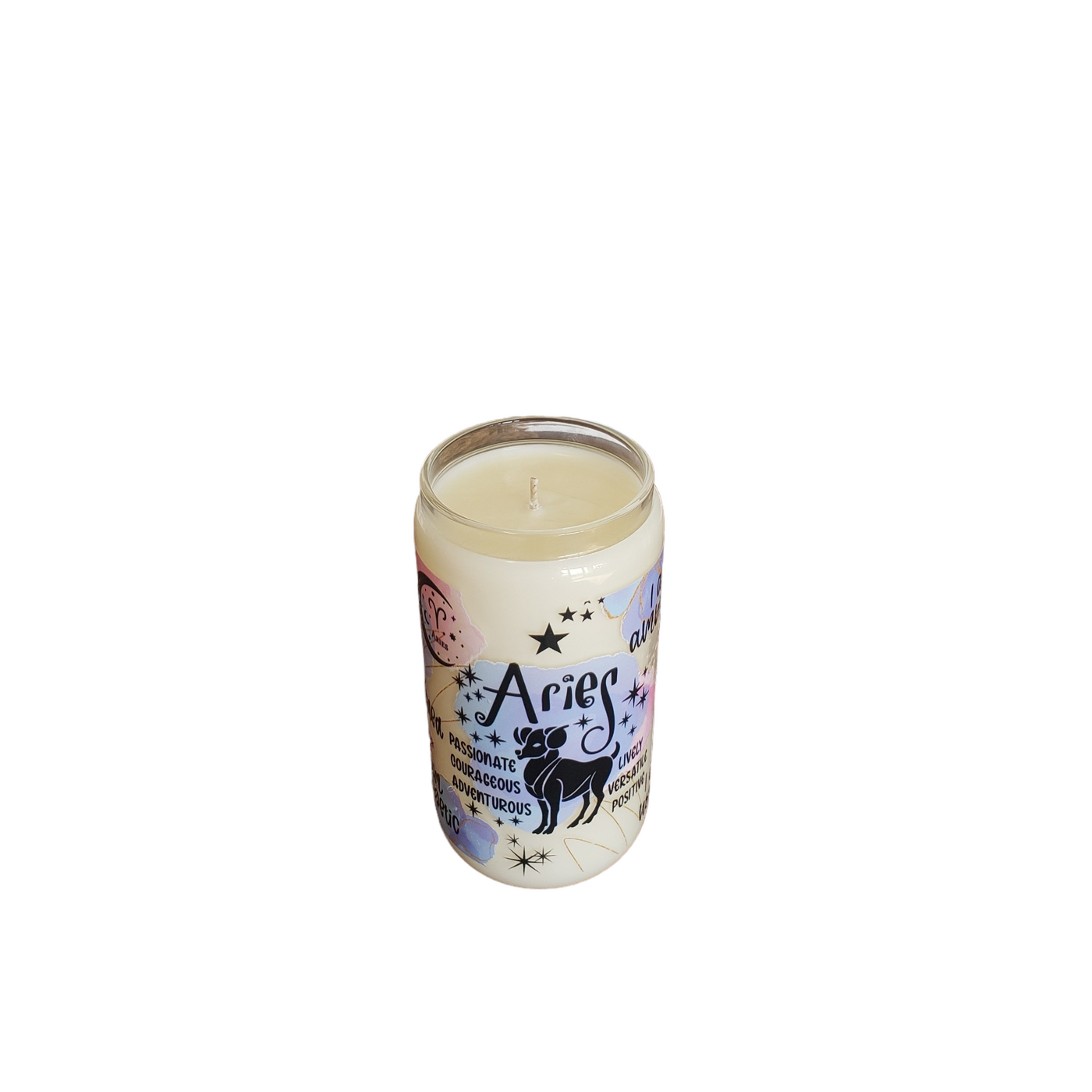 Aries Zodiac Candle