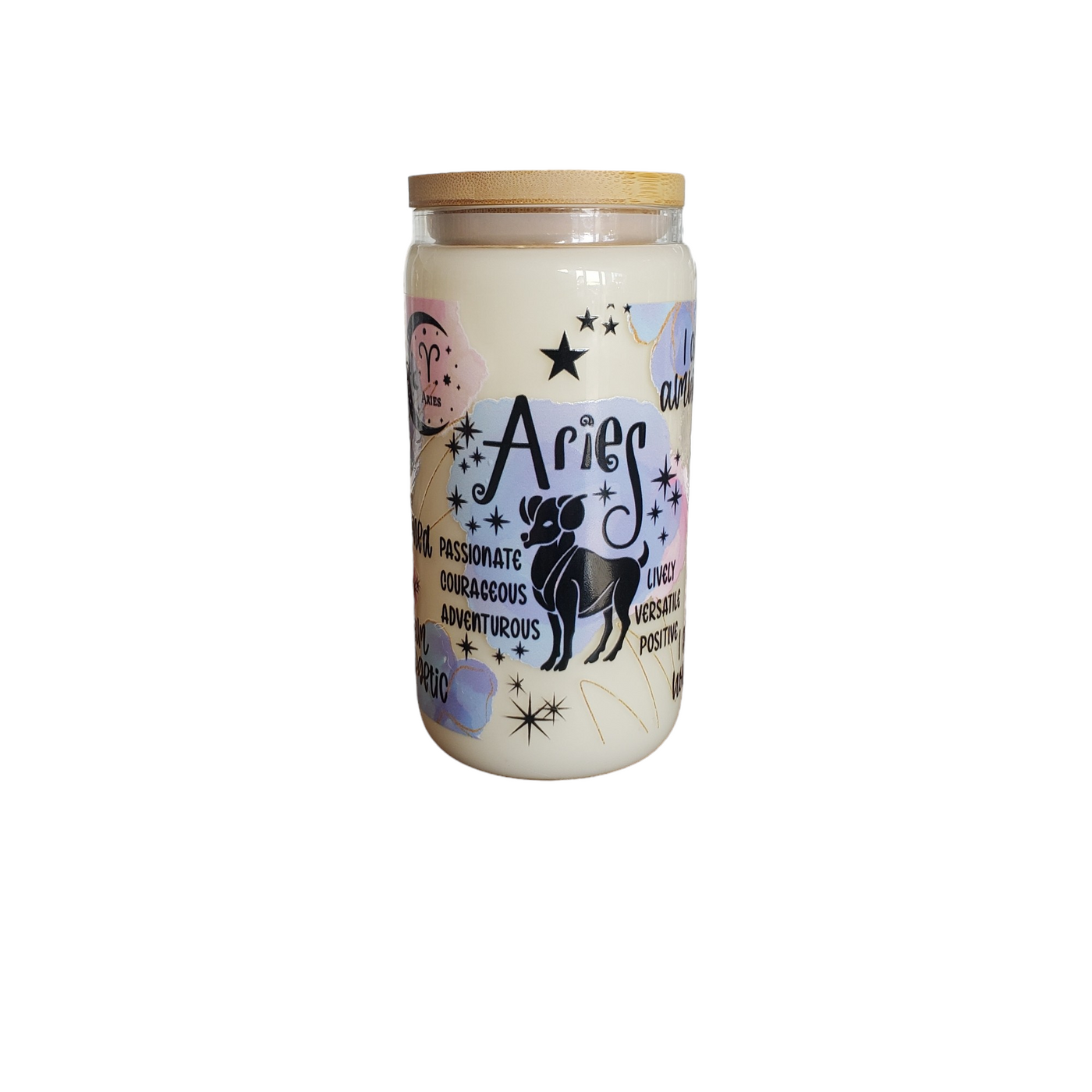 Aries Zodiac Candle