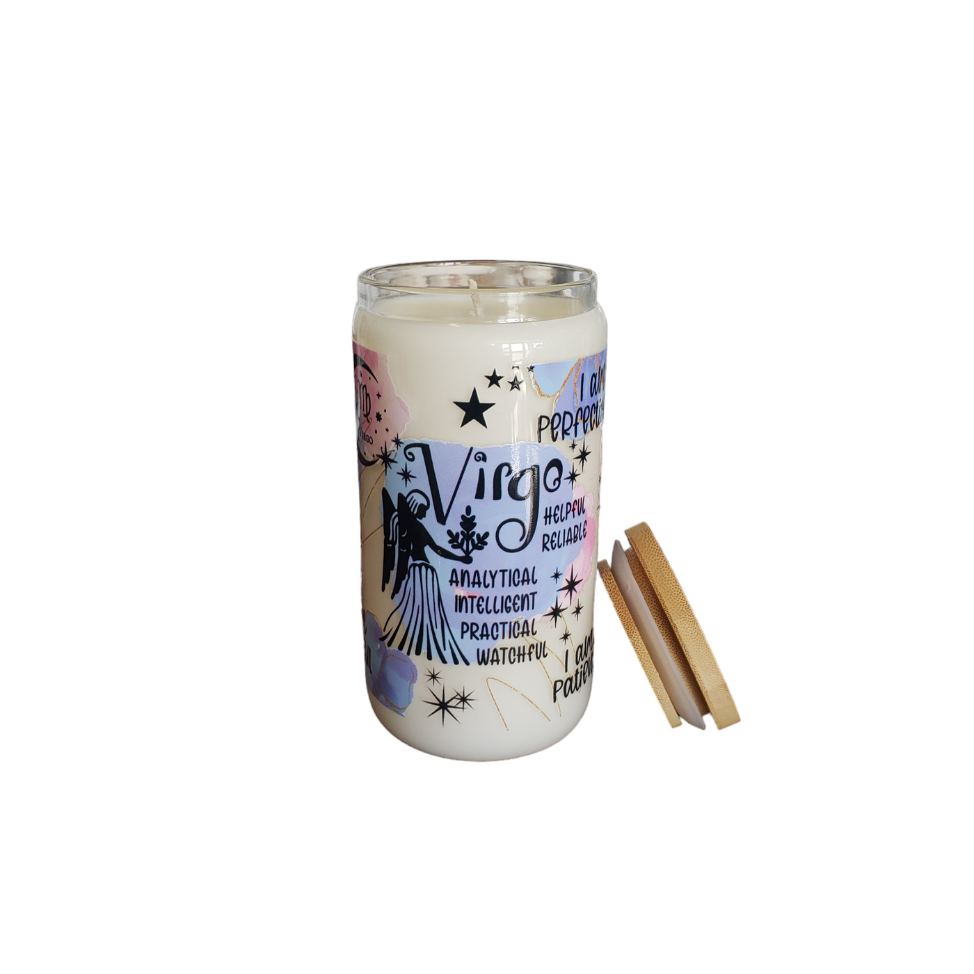 Virgo Zodiac Candle