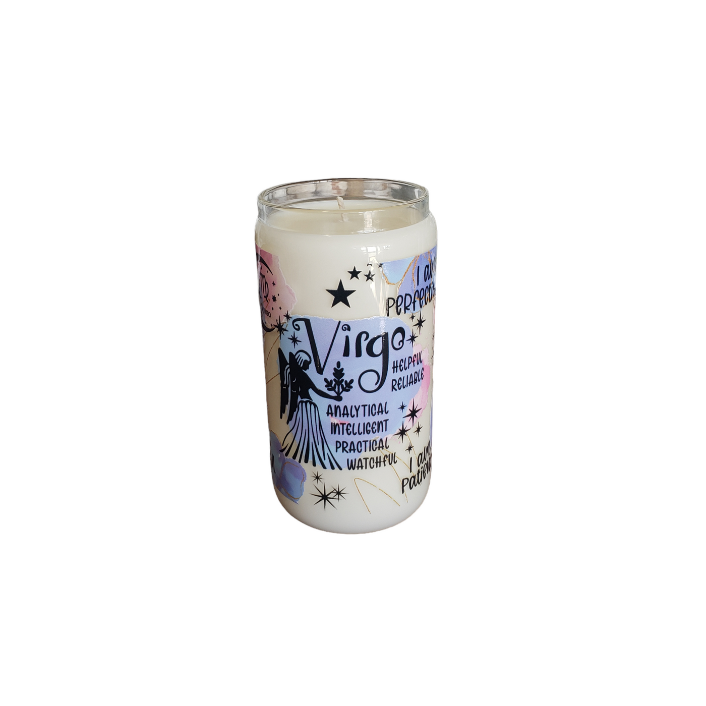 Virgo Zodiac Candle