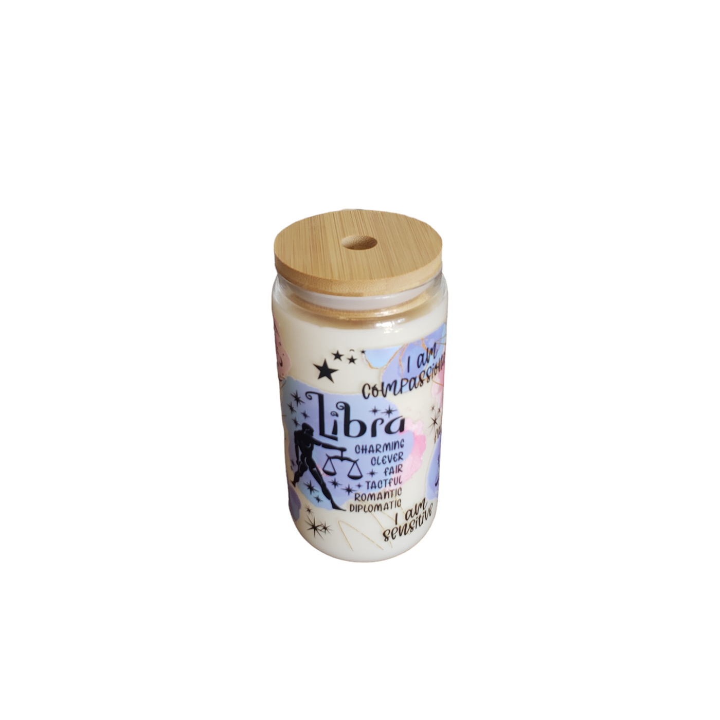 Libra Zodiac Candle