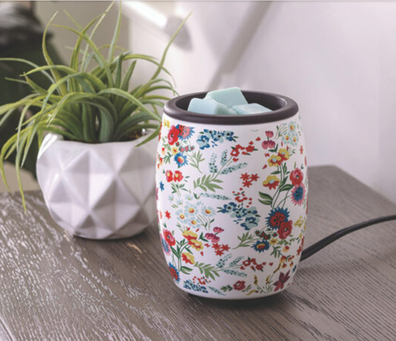 Floral Flip Dish - Wax Warmer