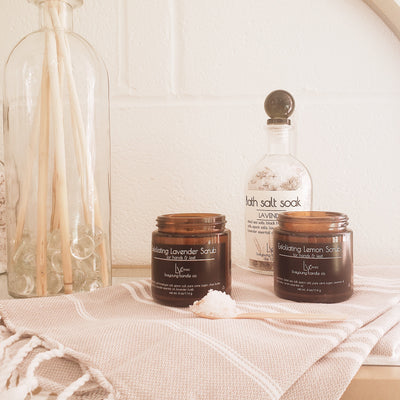 Exfoliating Hand and Foot Scrub - Lavender or Lemon