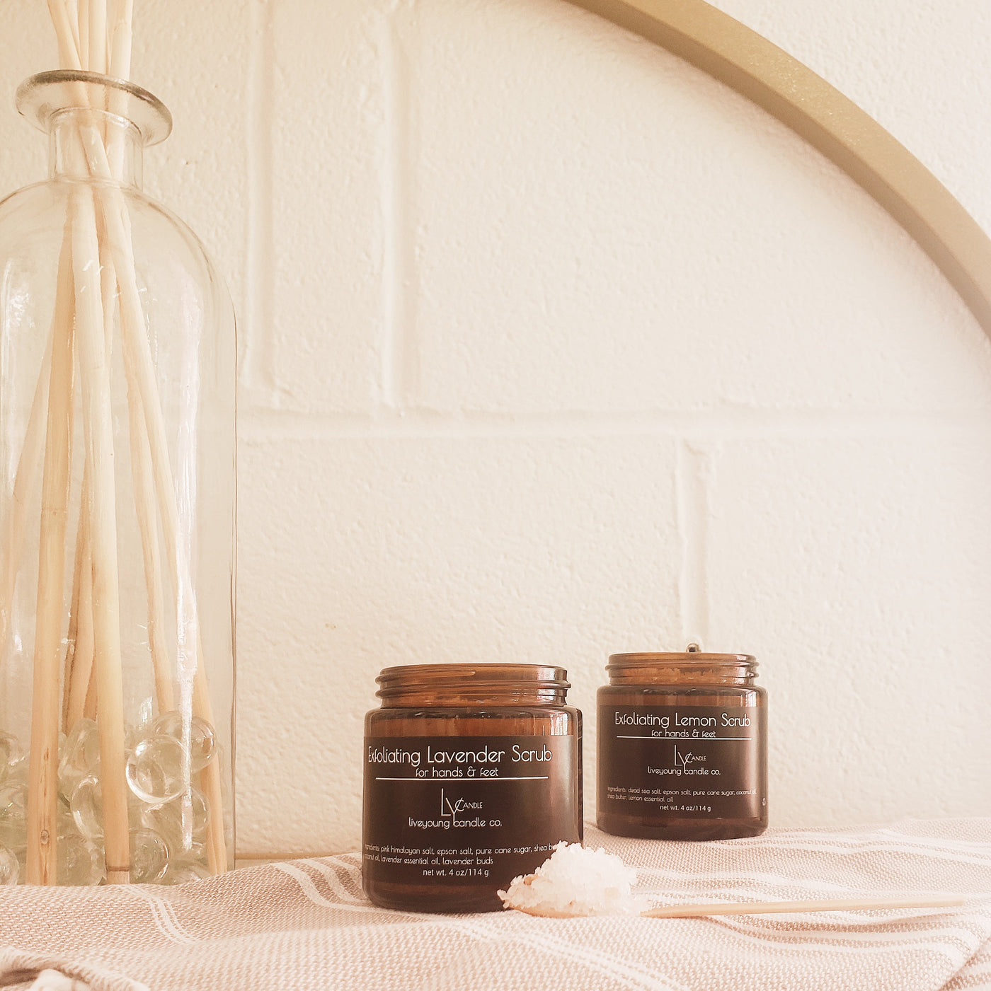 Exfoliating Hand and Foot Scrub - Lavender or Lemon